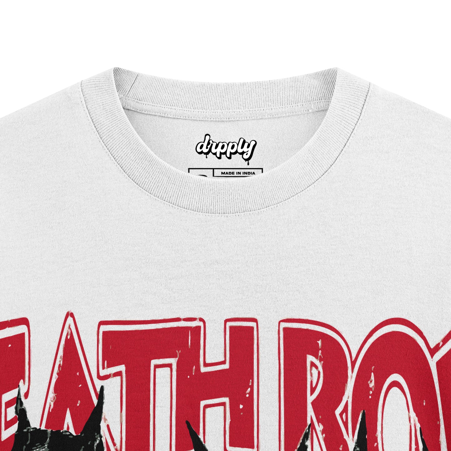 Oversized Deathrow T-shirt - Heavy 250 GSM Cotton