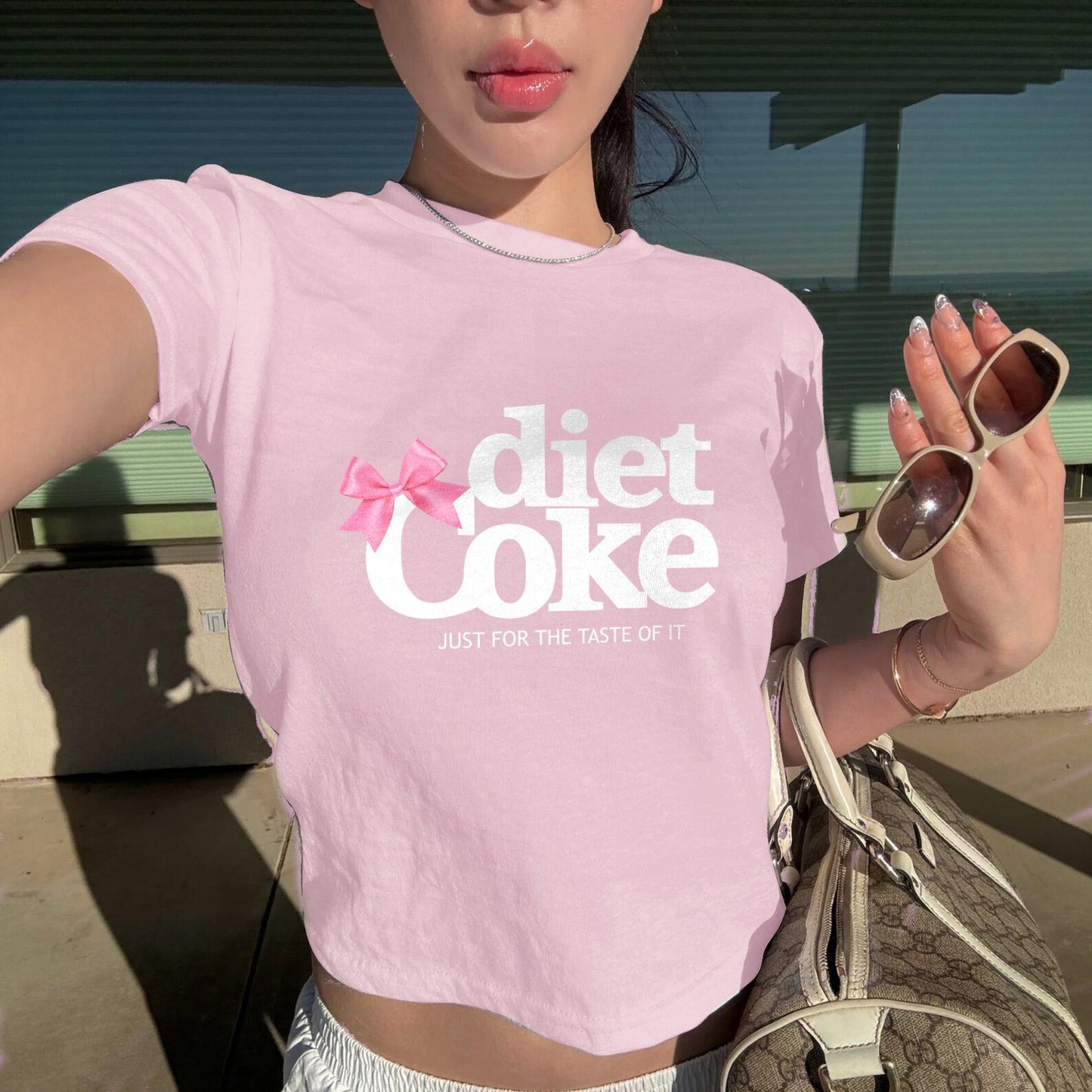 Baby Pink Diet Cola Baby Tee – Classic Fit