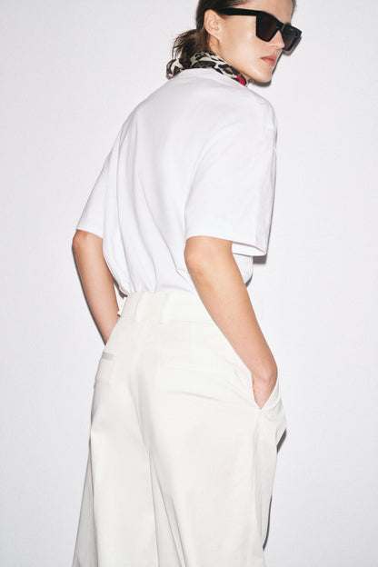 Women Oversized Text T-shirt