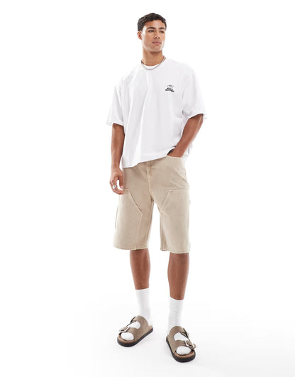 Oversized Palm Springs T-shirt - Heavy 250 GSM Cotton