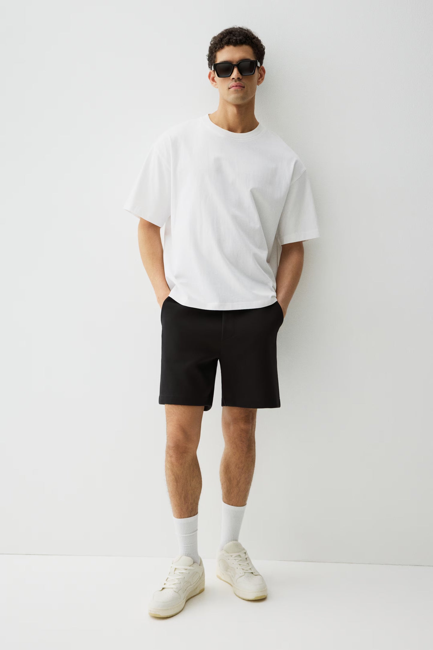 Men's Oversized White T-shirt - Heavy 250 GSM Cotton