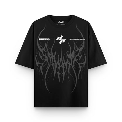 Oversized DRPPLY 001 T-shirt - Heavy 250 GSM Cotton