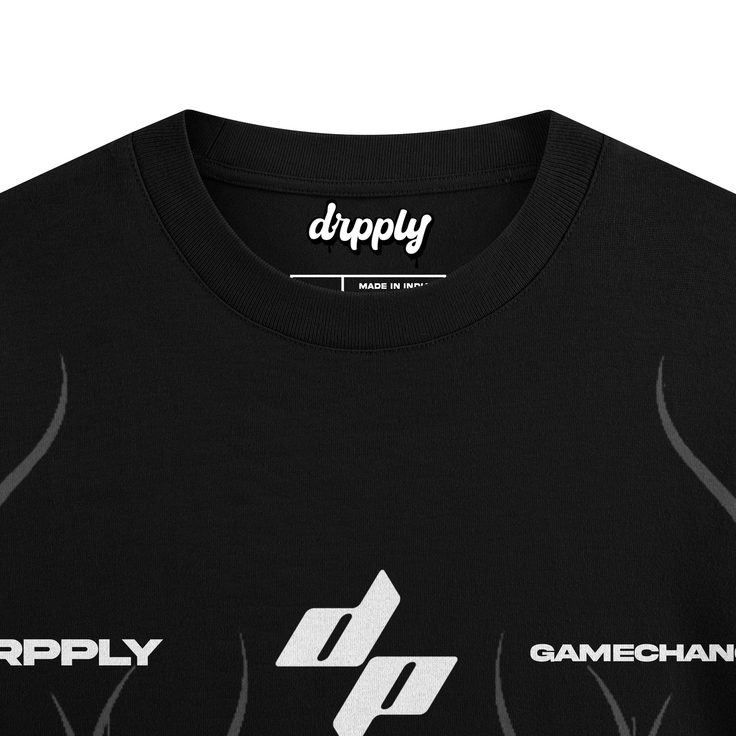 Oversized DRPPLY 001 T-shirt - Heavy 250 GSM Cotton