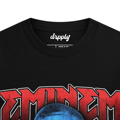 Oversized Eminem Slim Shady T-shirt - Heavy 250 GSM Cotton