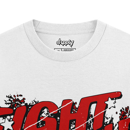 Oversized Fight Club T-shirt - Heavy 250 GSM Cotton