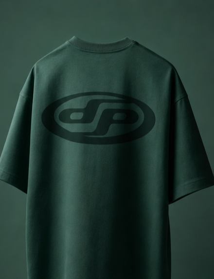 Basic Green Oversized T-shirt