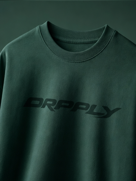 Basic Green Oversized T-shirt