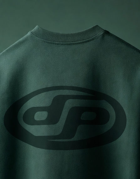 Basic Green Oversized T-shirt