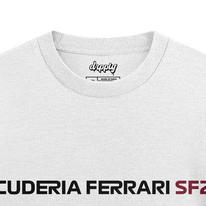 Oversized White SF25 Hamilton T-shirt - Heavy 250 GSM Cotton