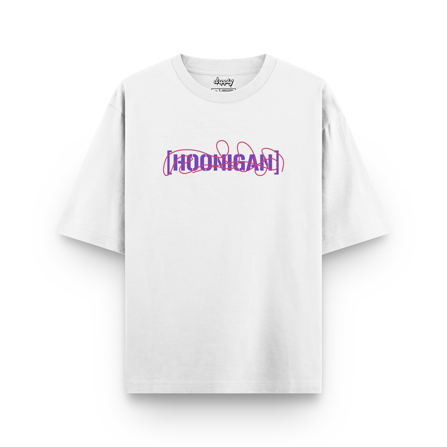 Oversized Hoonigan T-shirt - Heavy 250 GSM Cotton