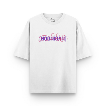 Oversized Hoonigan T-shirt - Heavy 250 GSM Cotton