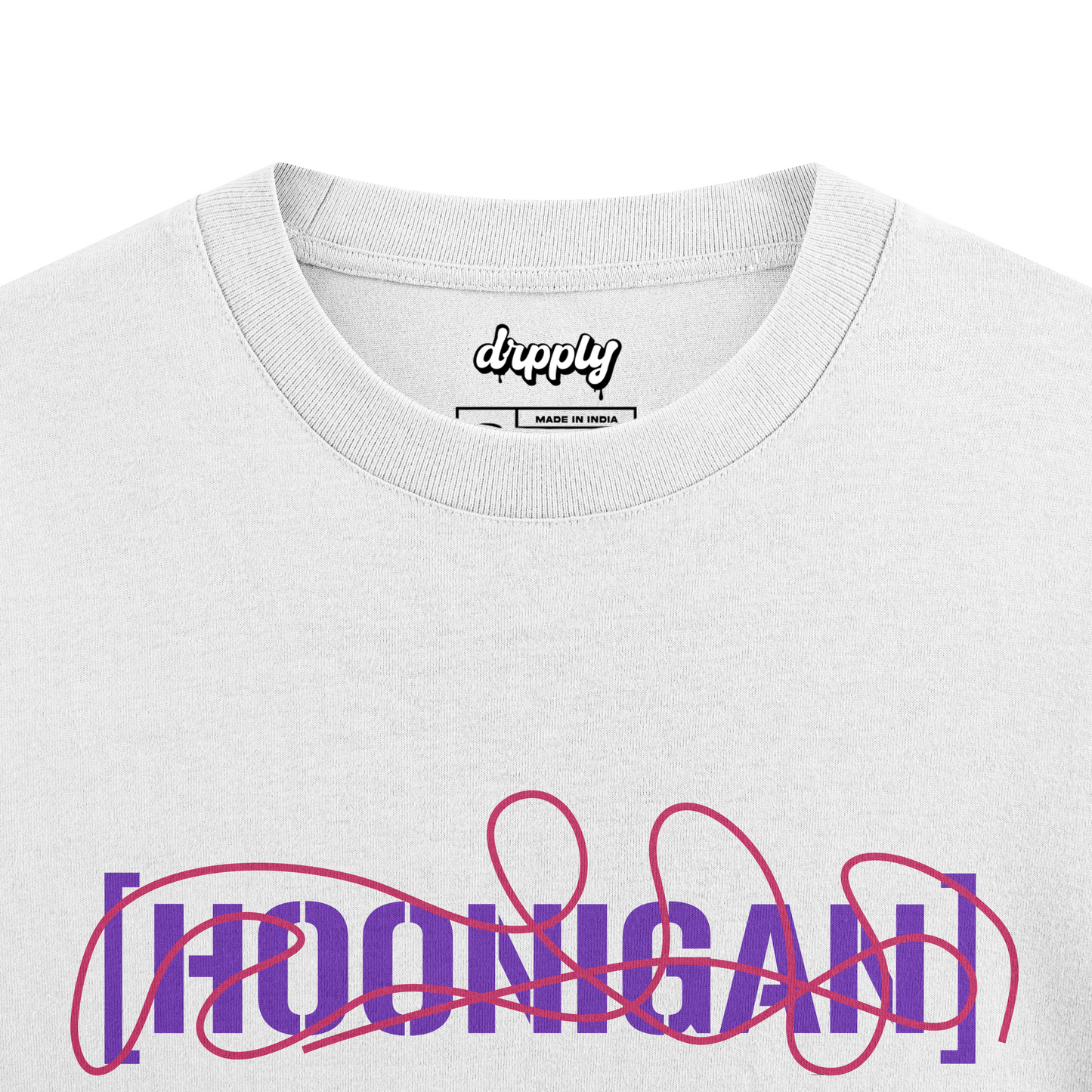 Oversized Hoonigan T-shirt - Heavy 250 GSM Cotton