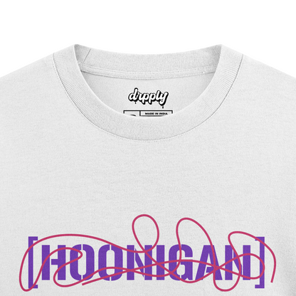 Oversized Hoonigan T-shirt - Heavy 250 GSM Cotton