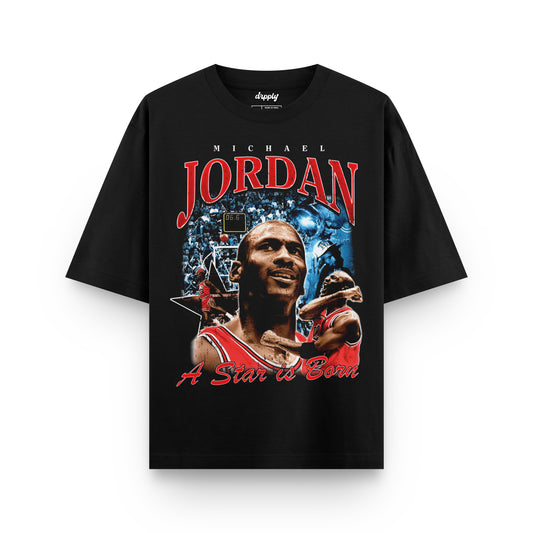 Oversized Michael Jordan T-shirt - Heavy 250 GSM Cotton
