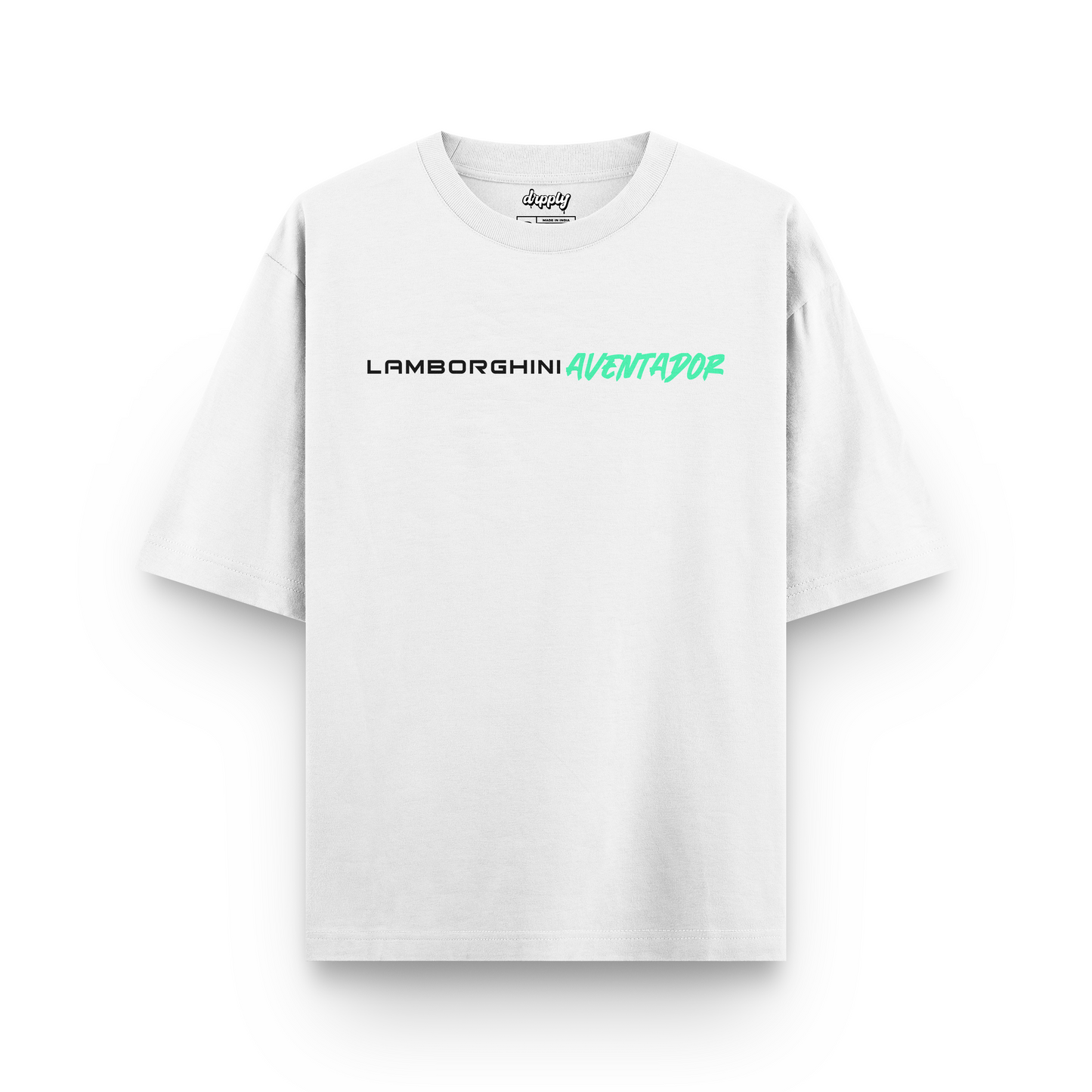 Oversized Lamborghini Aventador T-shirt - Heavy 250 GSM Cotton