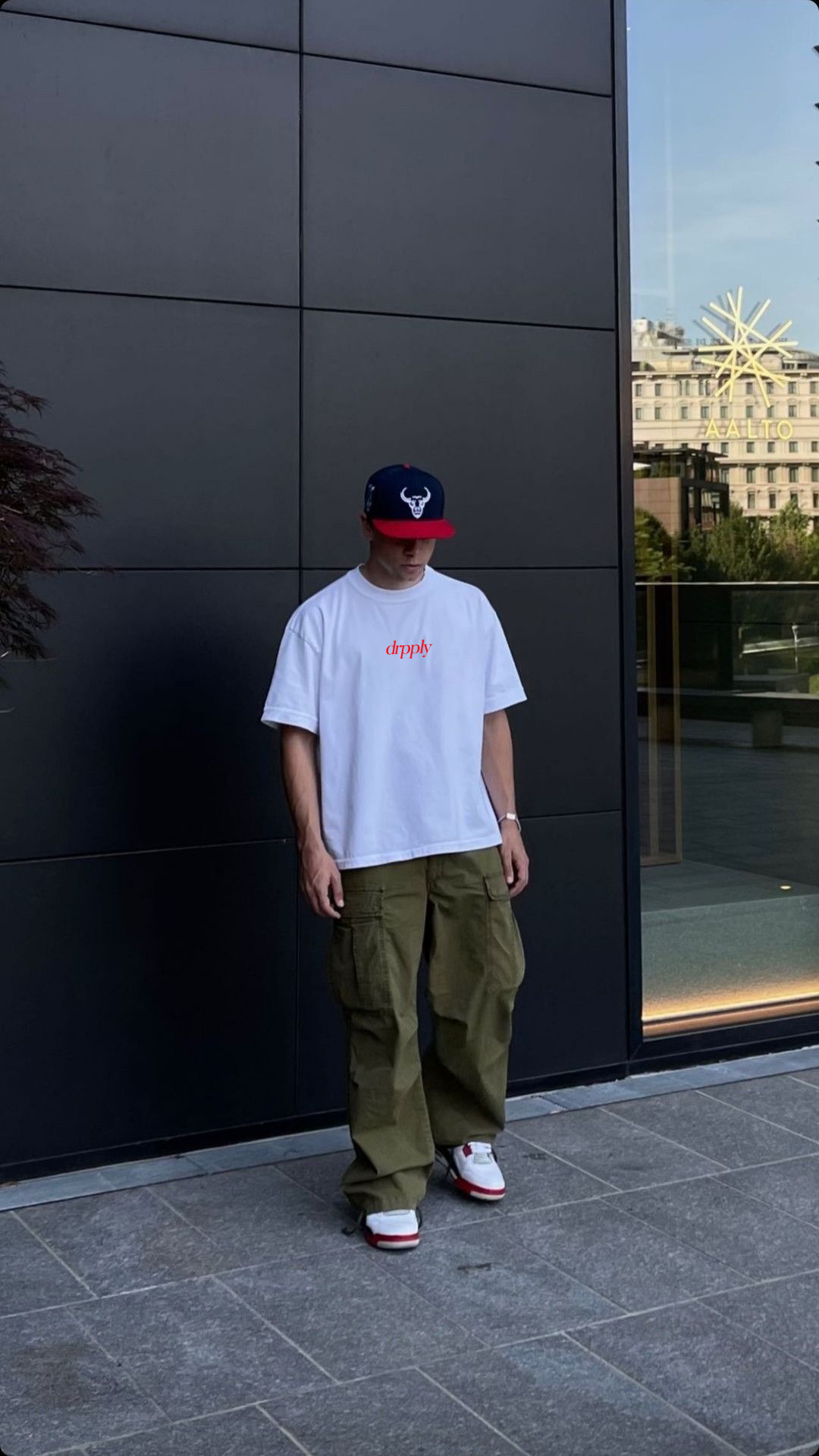 Oversized White Worth the Wait T-shirt - Heavy 250 GSM Cotton