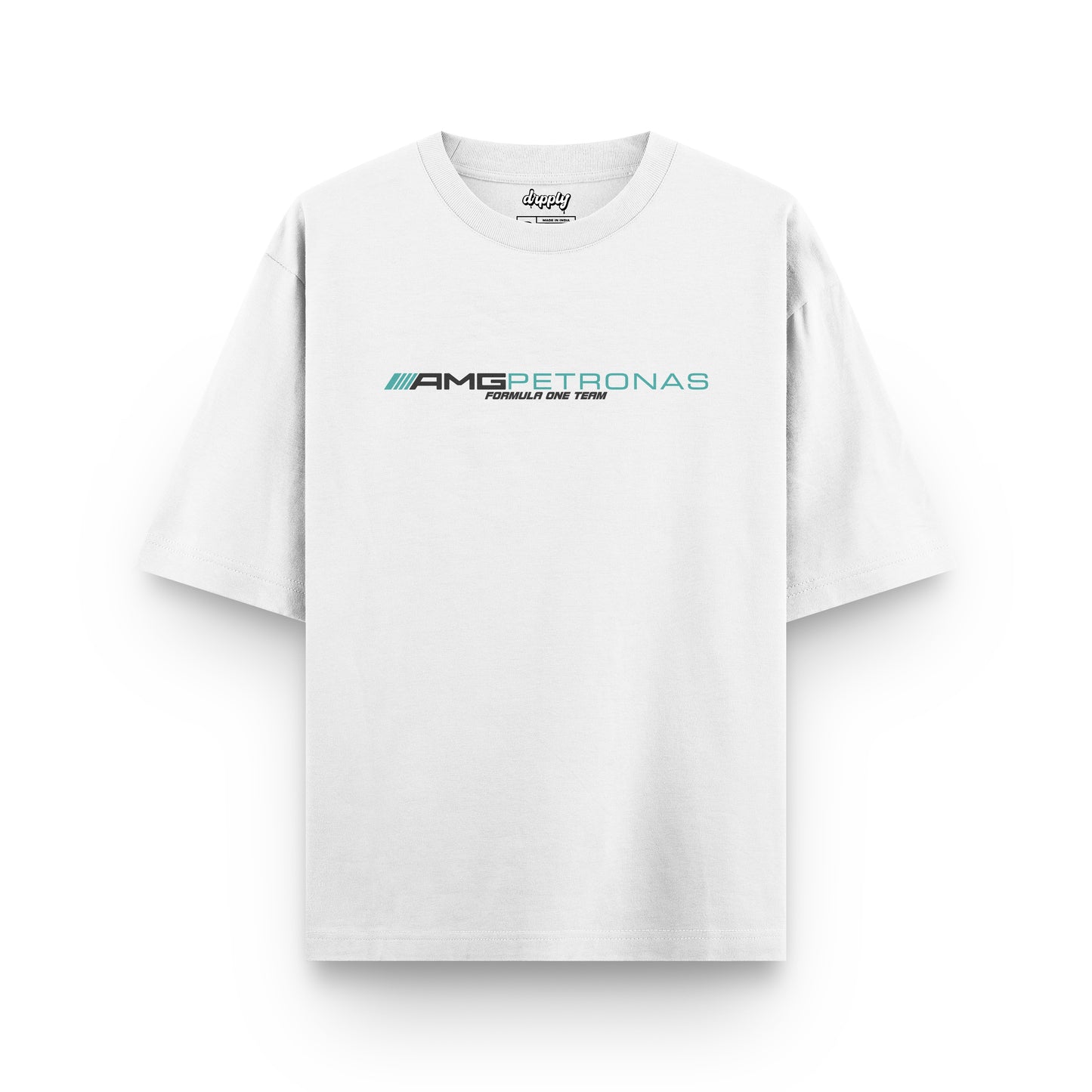 Oversized Mercedes Lewis Hamilton Formula 1 T-shirt - Heavy 250 GSM Cotton