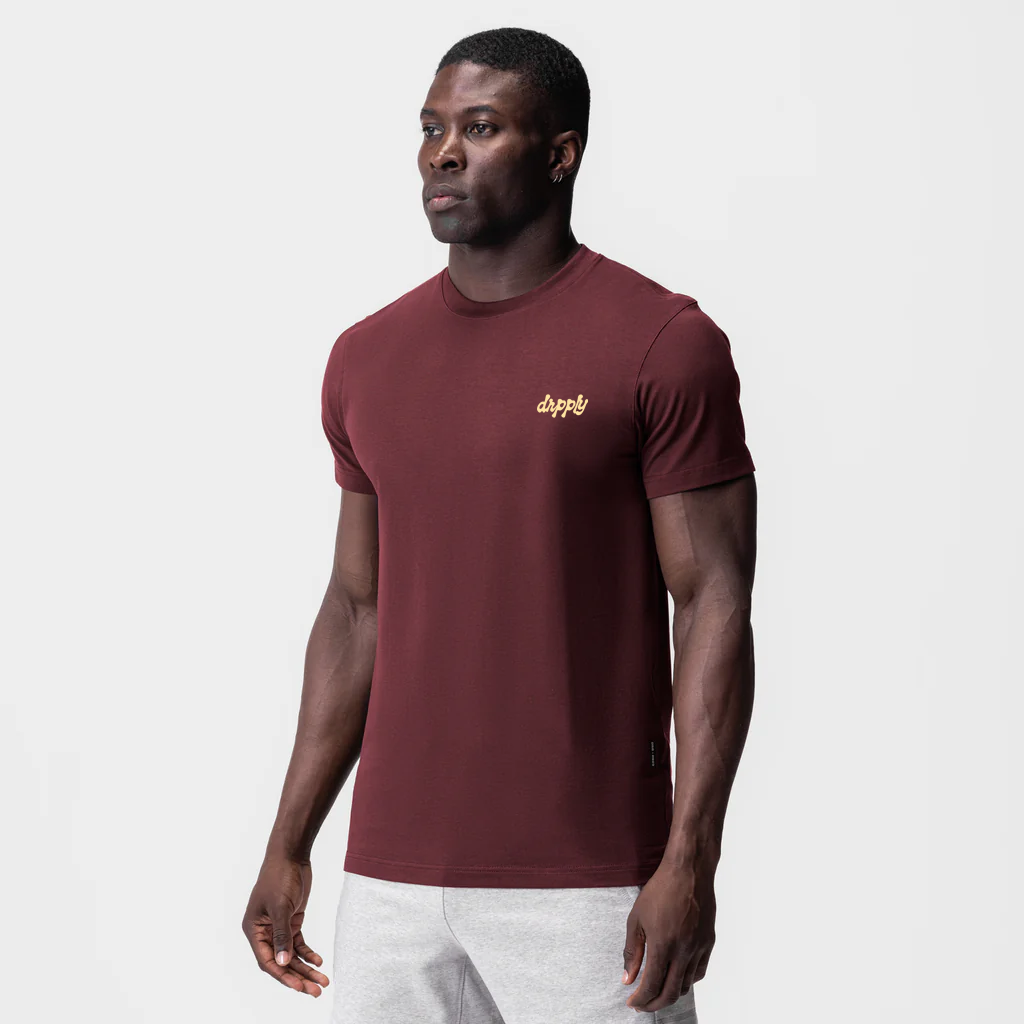 DRPPLY AIRLUX™ Supima Maroon T-Shirt