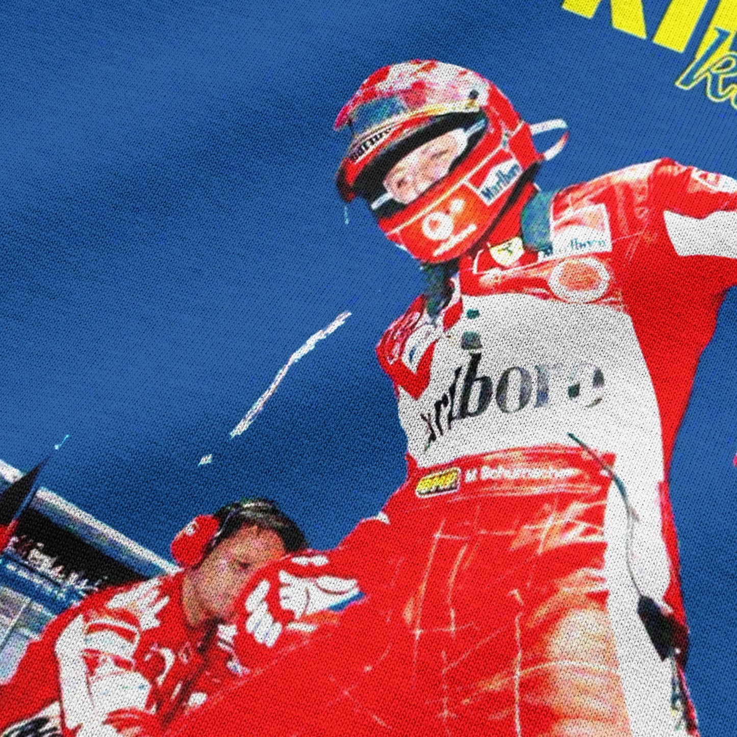 Oversized Smoking Kills Schumacher T-shirt - Heavy 250 GSM Cotton