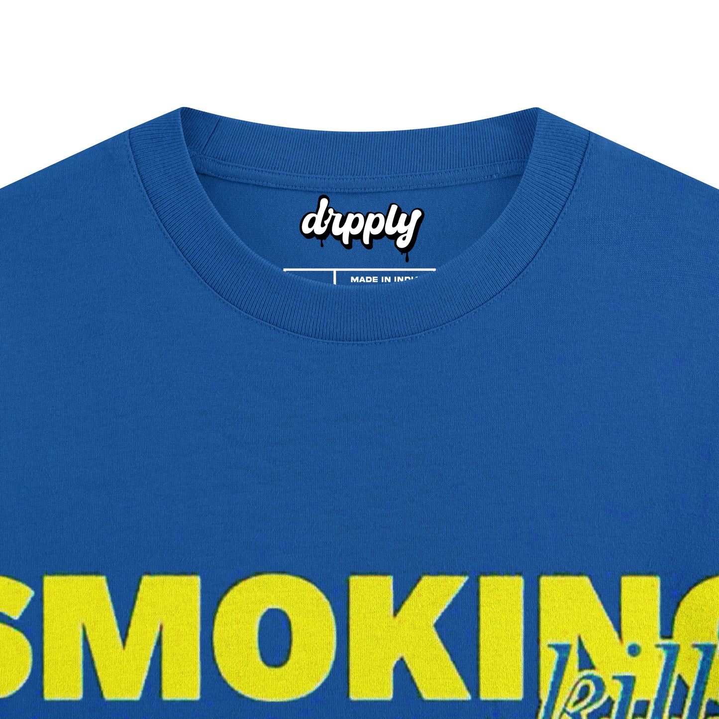 Oversized Smoking Kills Schumacher T-shirt - Heavy 250 GSM Cotton