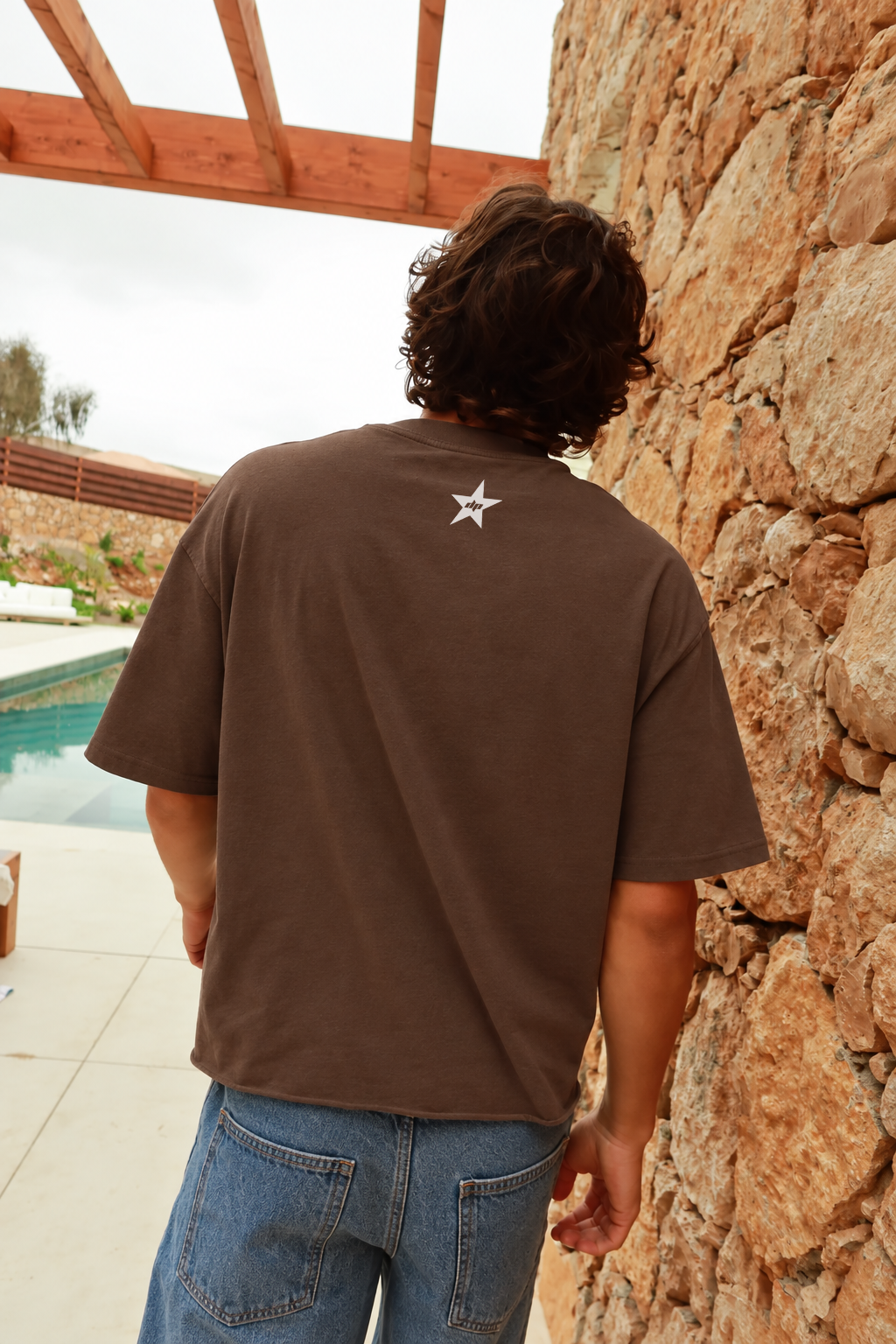 Perfectly Cropped Brown T-shirt