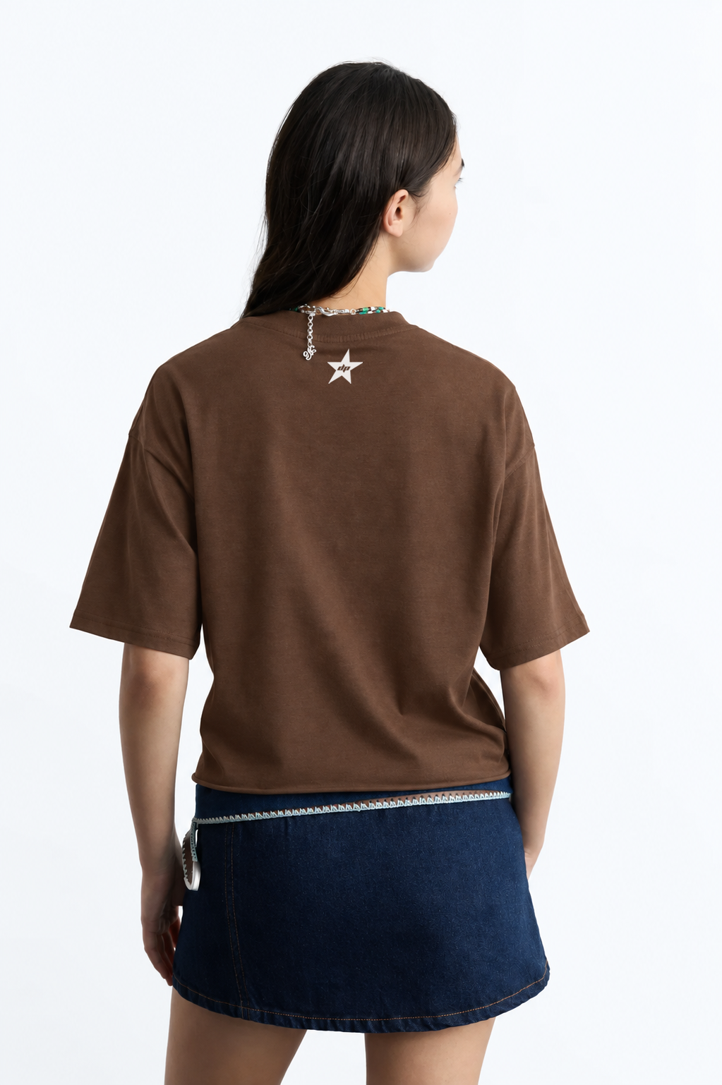 Perfectly Cropped Brown T-shirt