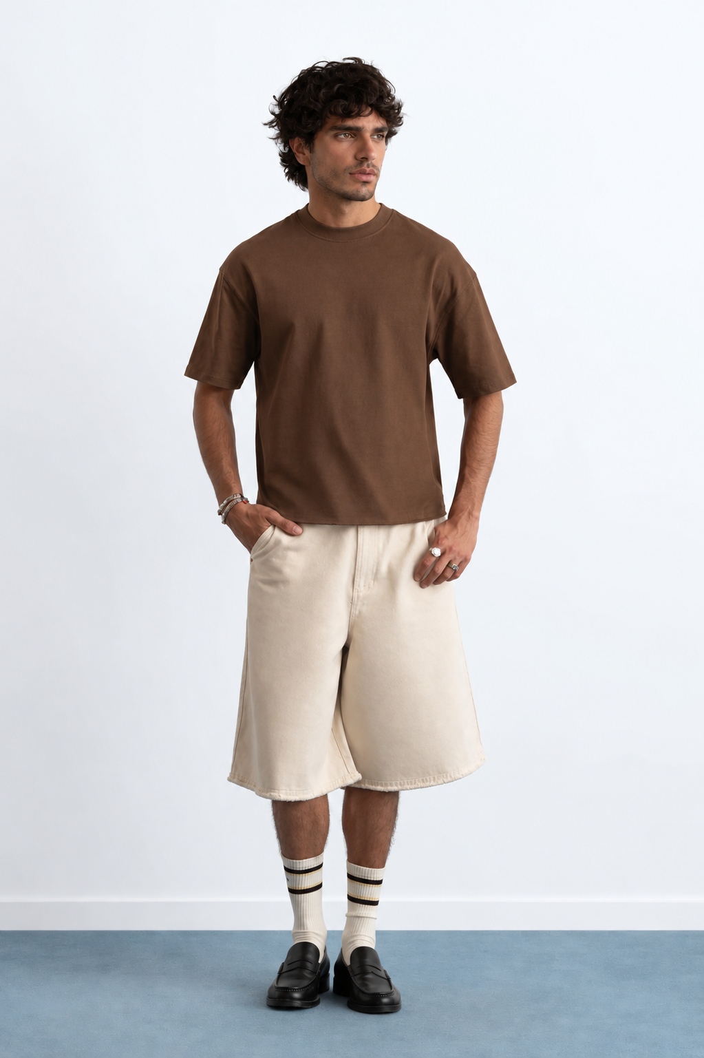Perfectly Cropped Brown T-shirt