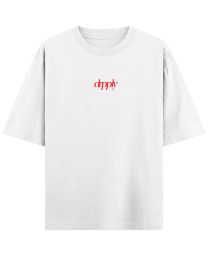 White Oversized T-shirt Front Design