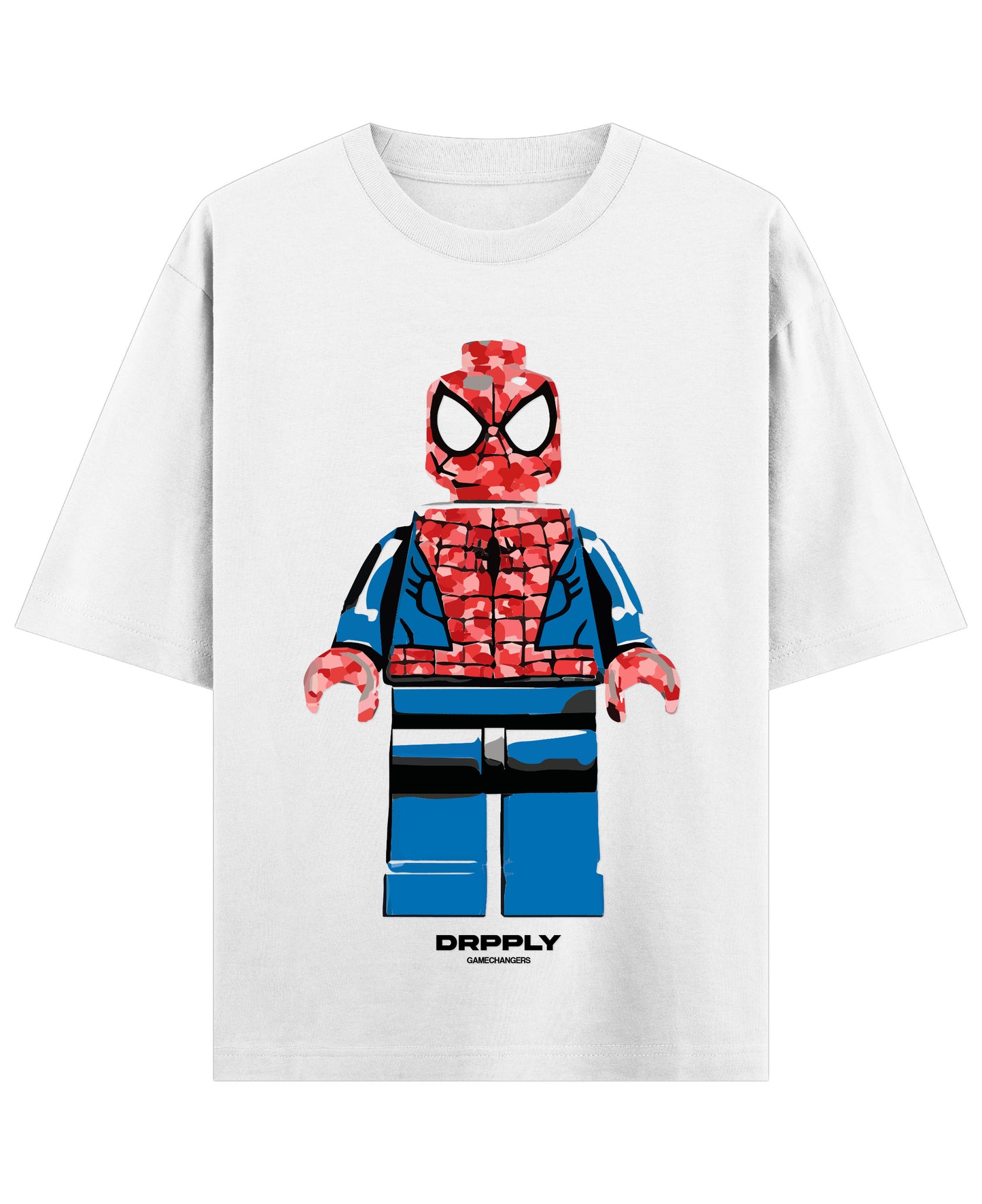 White Oversized T-shirt Front Design