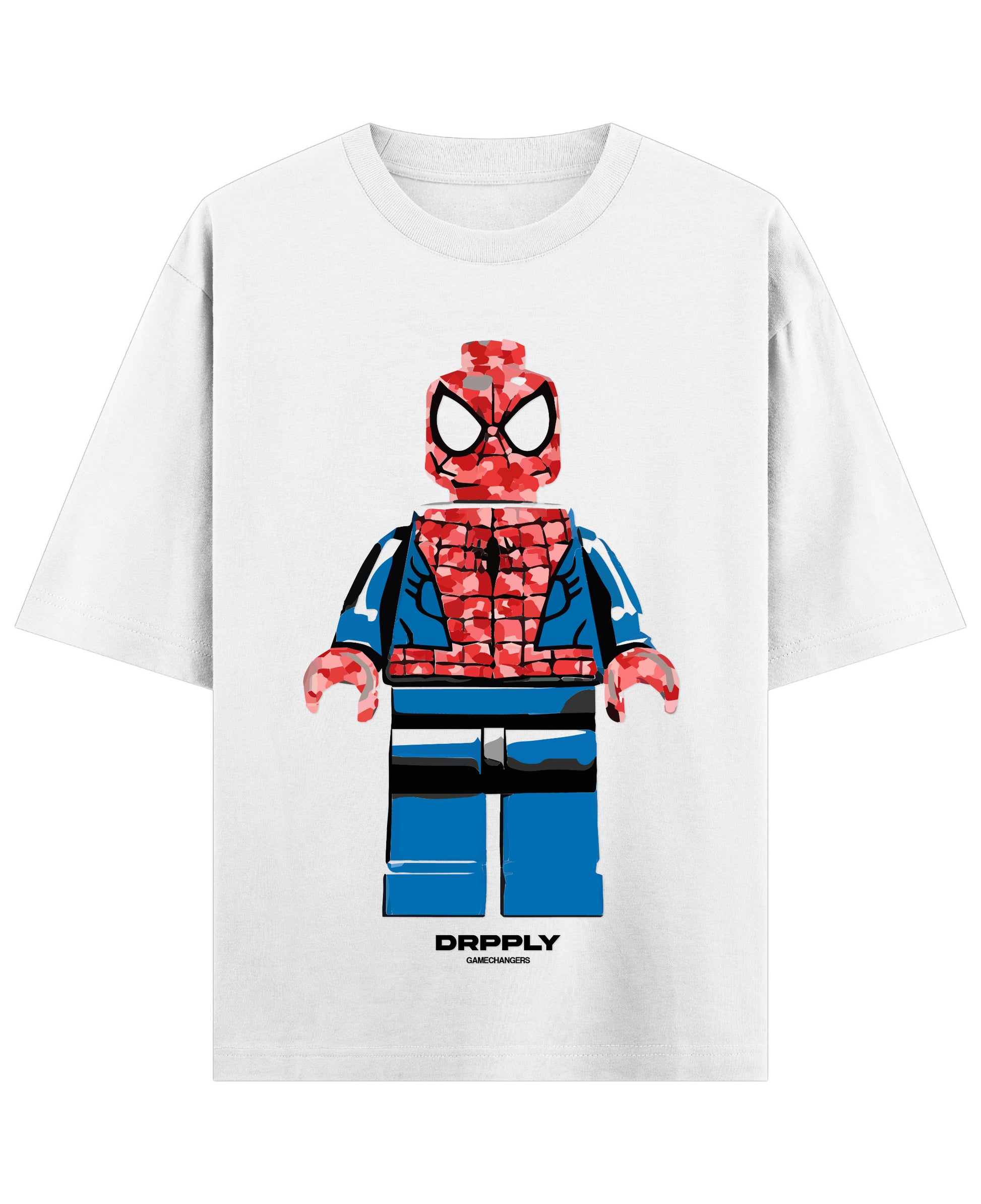 White Oversized T-shirt Front Design