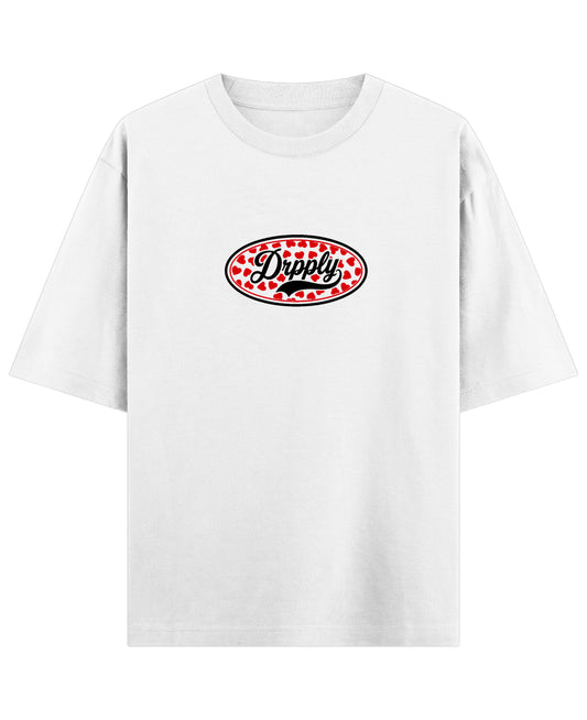 White Oversized T-shirt Front Design