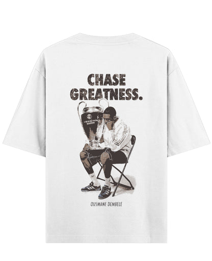 White Oversized T-shirt Back Design