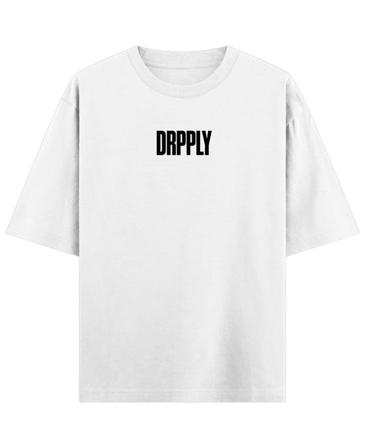 White Oversized T-shirt Front Design