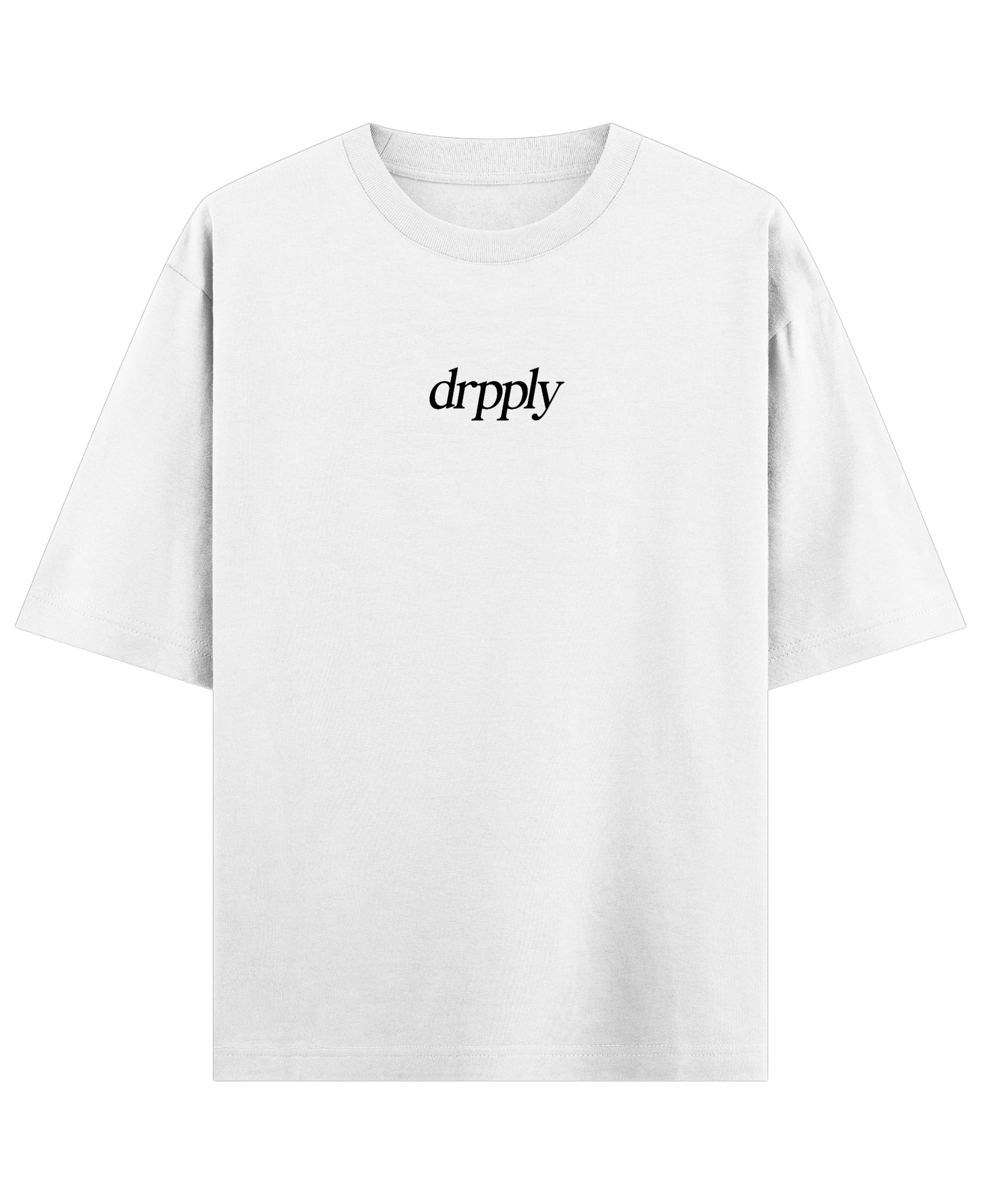 White Oversized T-shirt Front Design