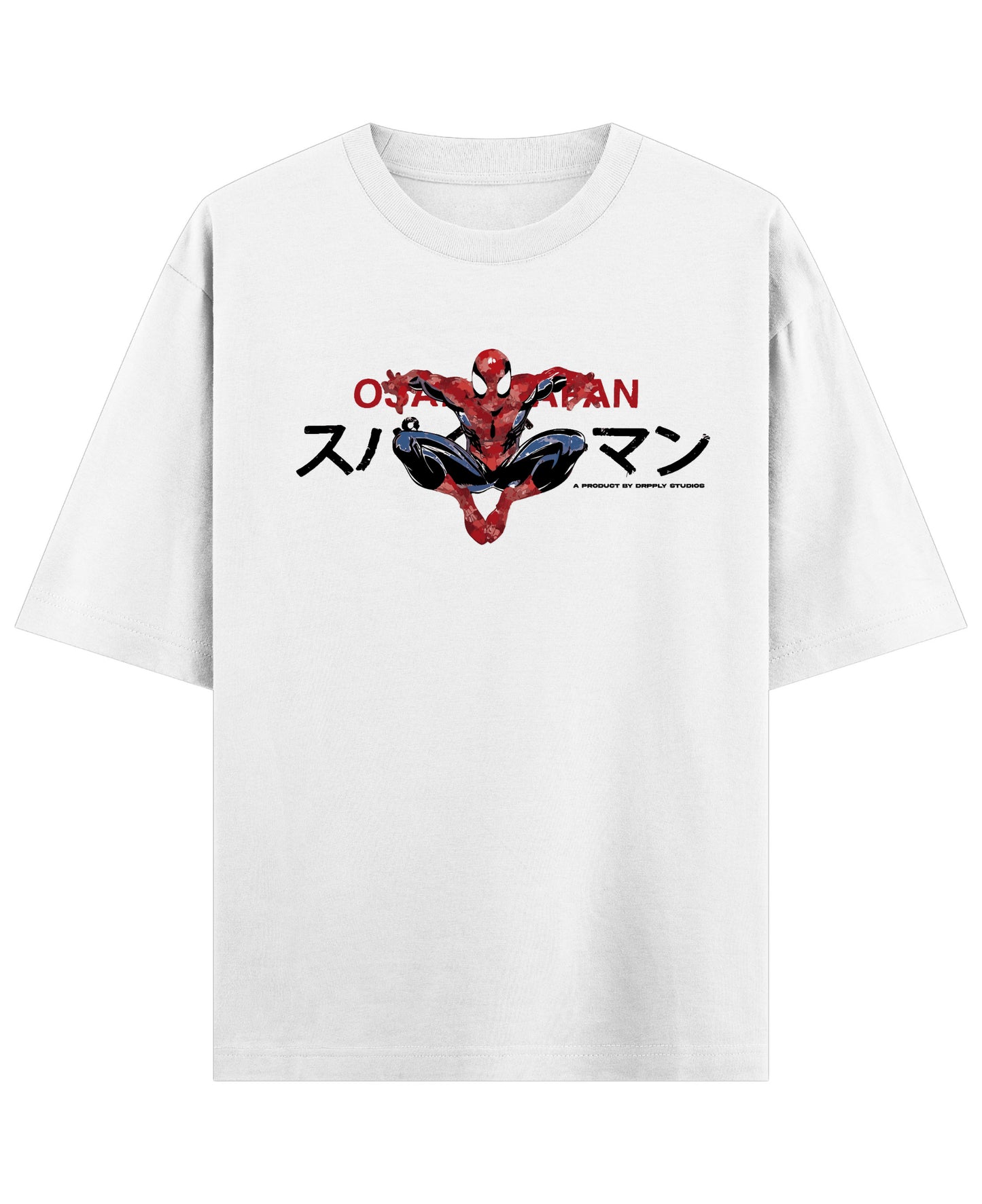 White Oversized T-shirt Front Design