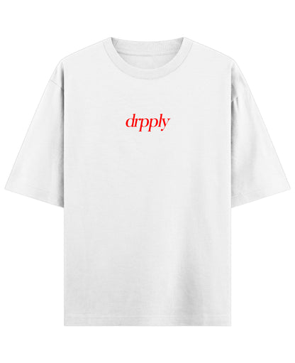 White Oversized T-shirt Front Design