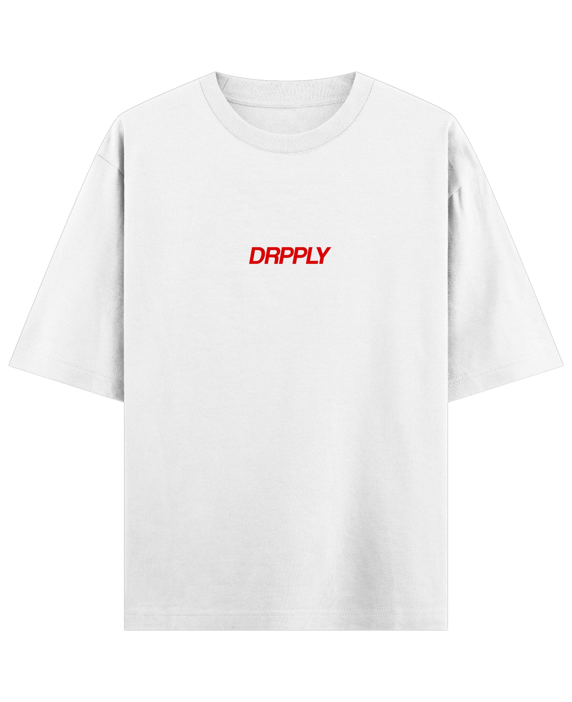 White Oversized T-shirt Front Design