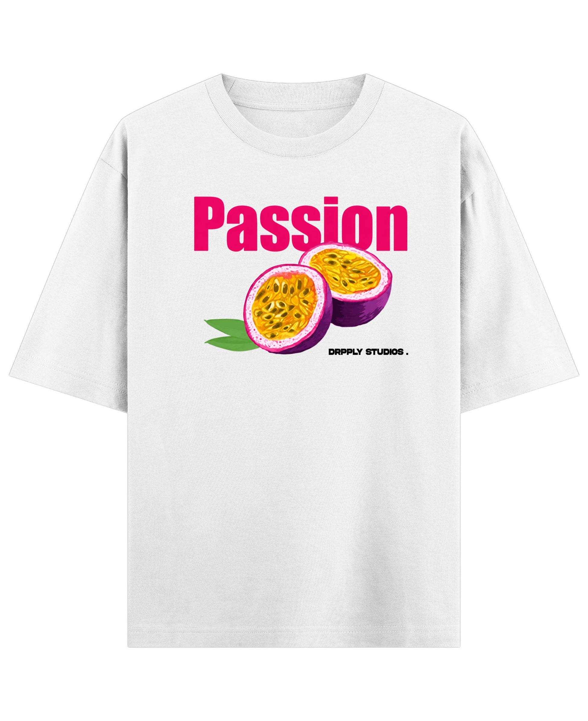 White Oversized T-shirt Front Design