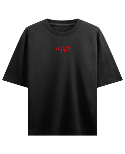 Black Oversized T-shirt Front Design