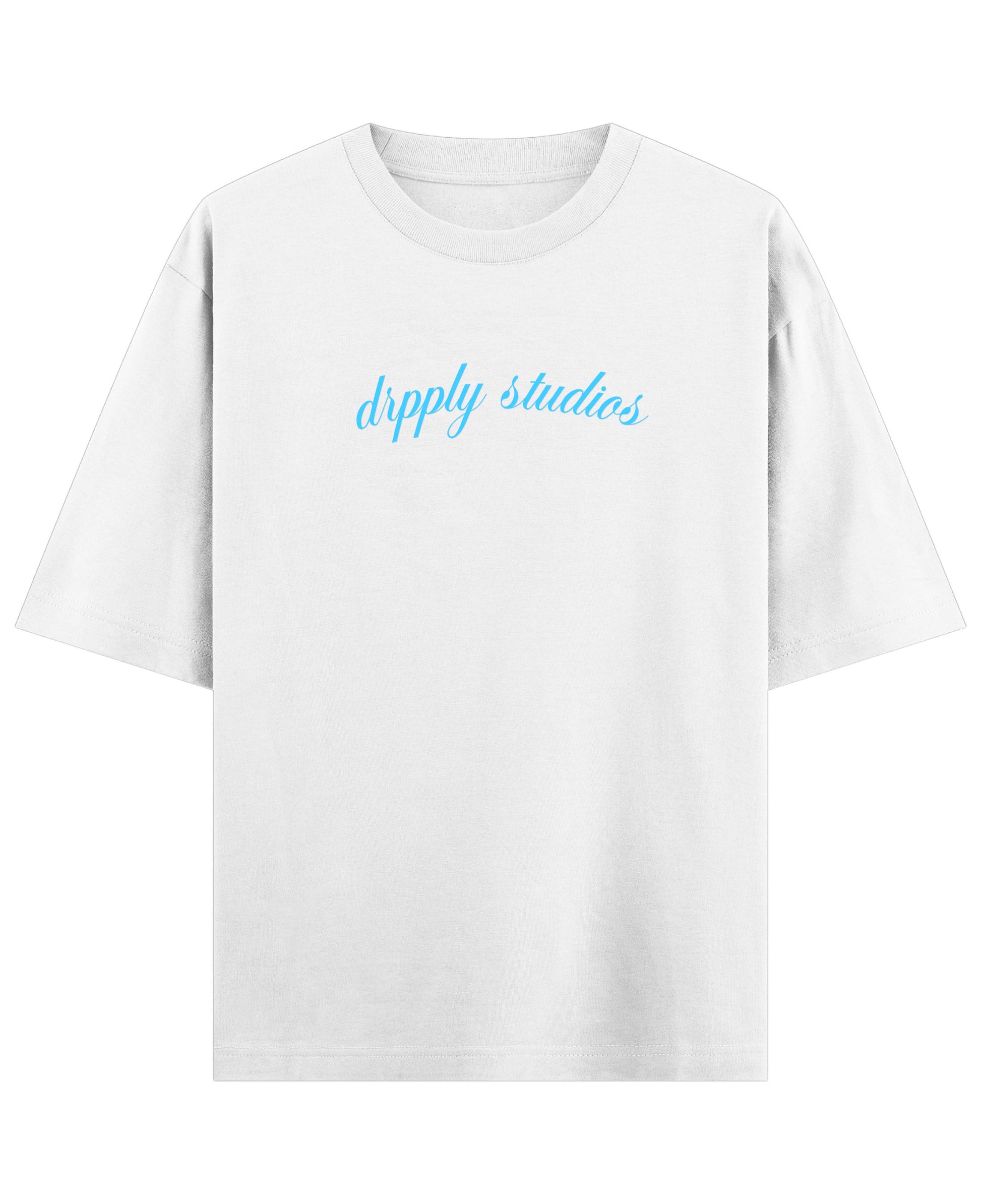 White Oversized T-shirt Front Design