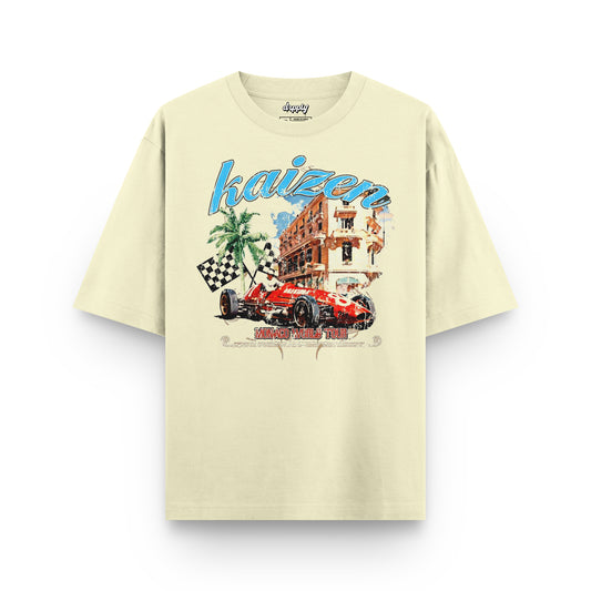 Oversized Kaizen Monaco T-shirt - Heavy 250 GSM Cotton
