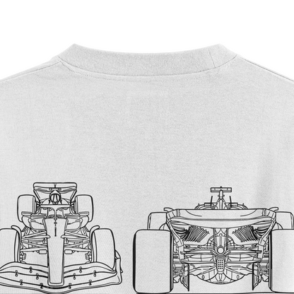 Oversized Checo Perez F1 T-shirt - Heavy 250 GSM Cotton