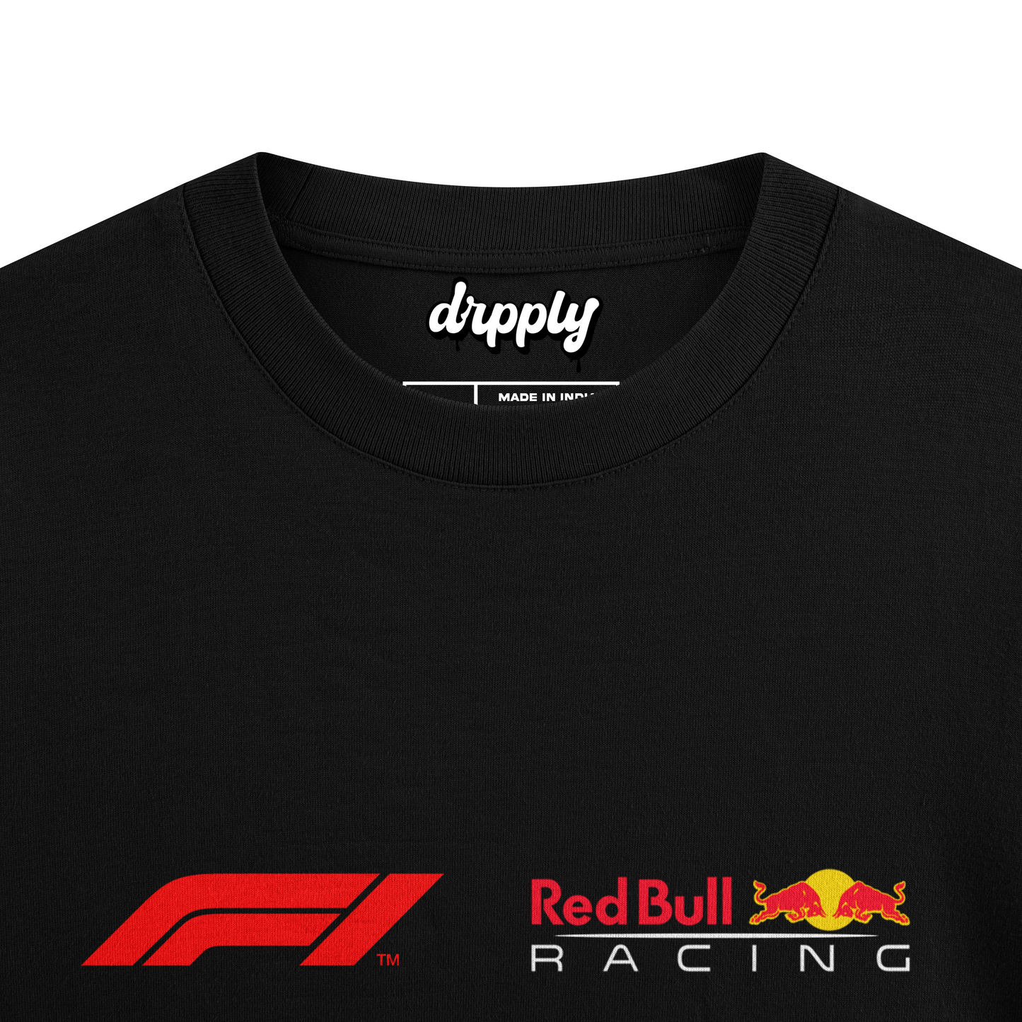 Oversized Black Checo Perez F1 T-shirt - Heavy 250 GSM Cotton