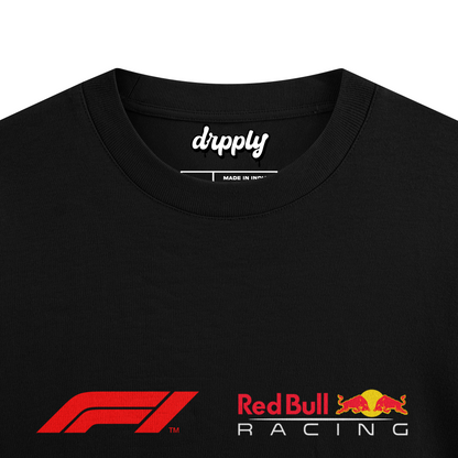 Oversized Black Checo Perez F1 T-shirt - Heavy 250 GSM Cotton