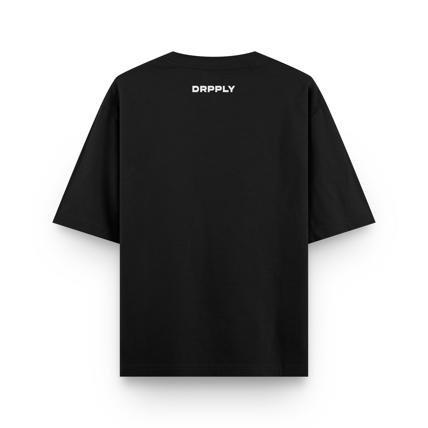 Oversized Black Post Malone Moon T-shirt - Heavy 250 GSM Cotton
