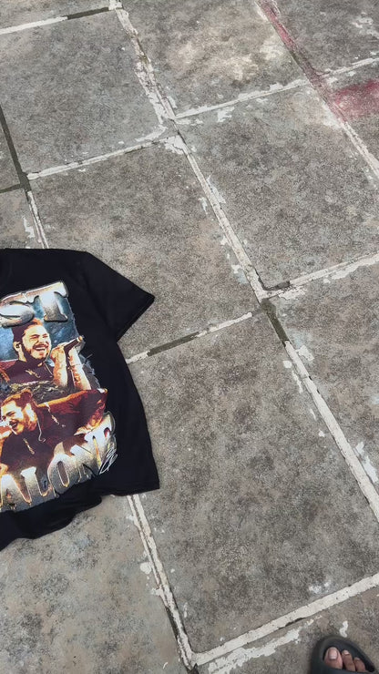 Oversized Post Malone T-shirt - Heavy 250 GSM Cotton