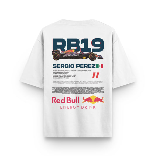 Oversized RB19 Formula 1 T-shirt - Heavy 250 GSM Cotton