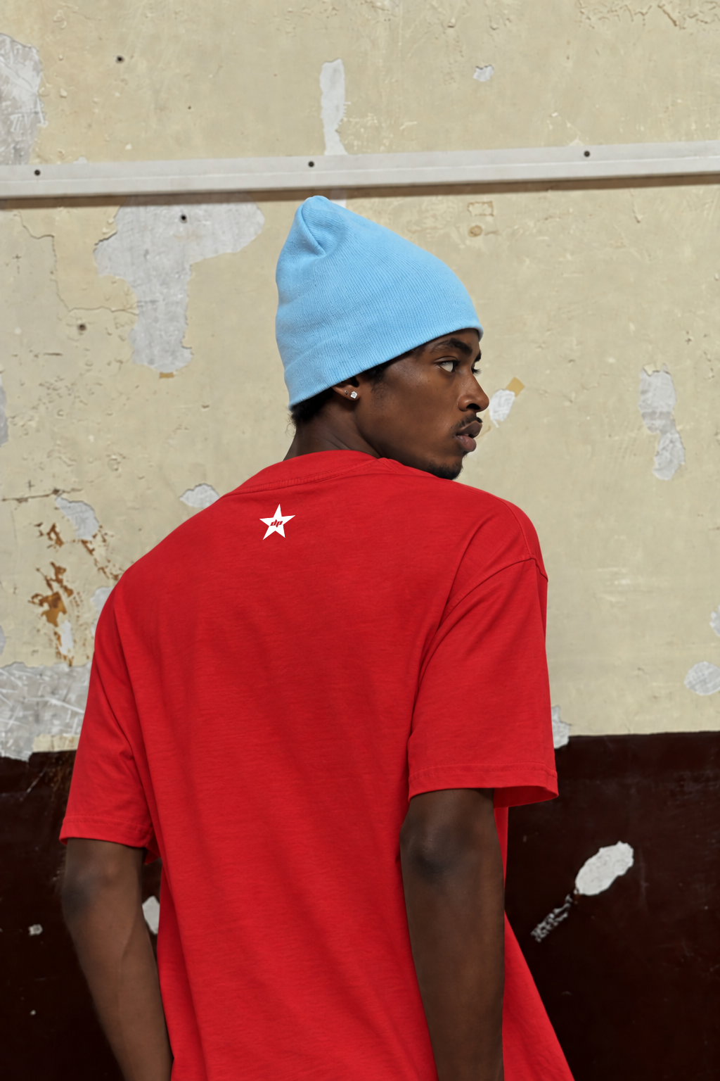 Perfectly Cropped Red T-shirt - Heavy 250 GSM Cotton