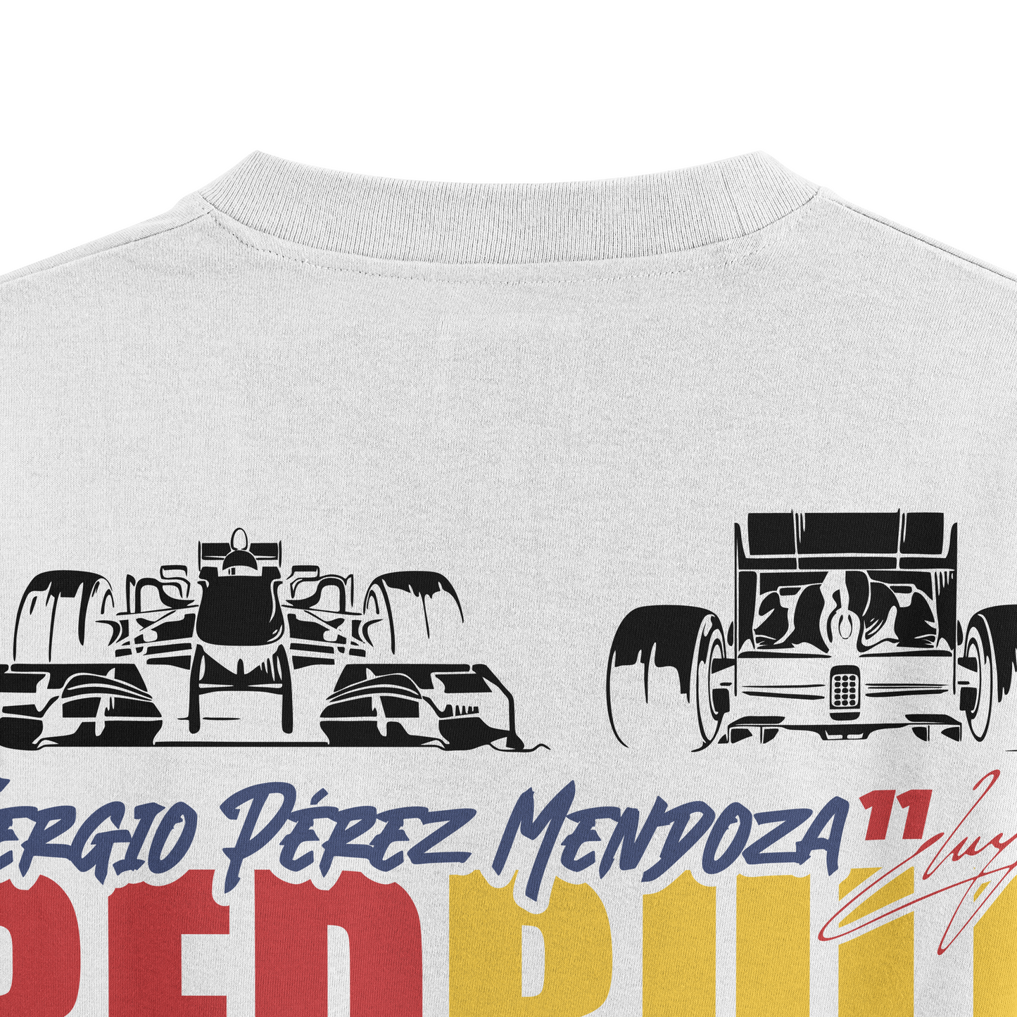 Oversized RB19 Sergio Perez T-shirt - Heavy 250 GSM Cotton