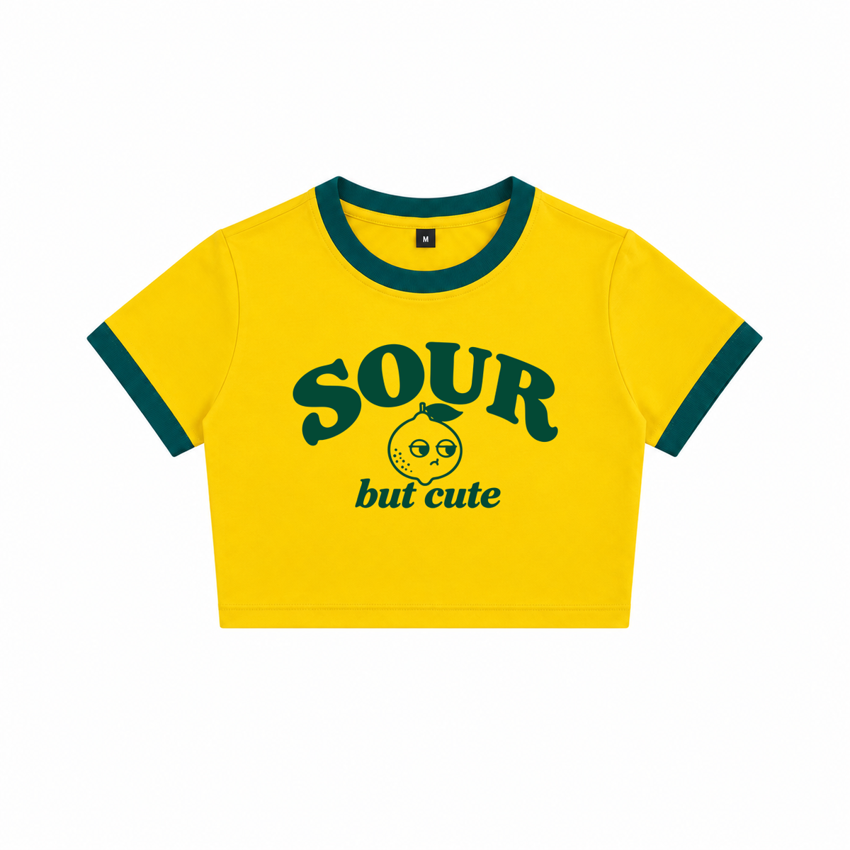 Sour But Cute Ringer Baby Tee